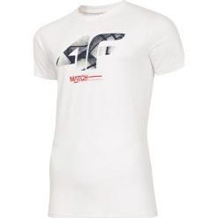 T-shirt męski TSM238 - biały. T-shirty męskie marki 4f. Za 59.99 zł.