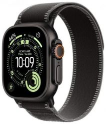 Smartwatch Apple Watch Ultra 3 GPS + Cellular 49mm Black Titanium / Trail Loop M/L Czarny (MF1H4QP-A). Czarne zegarki smartwatch Apple. Za 3,821.75 zł.