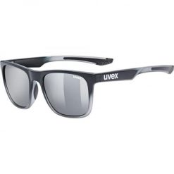 Okulary sportowe Unisex Uvex lgl 42. Czarne okulary przeciwsłoneczne męskie Uvex, bez wzorów, sportowe. Za 219.90 zł.