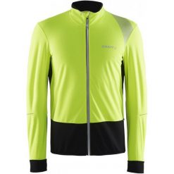 Craft kurtka Verve Wind Yellow M. Żółte kurtki outdoor męskie Craft, m, bez wzorów, bez kaptura, outdoorowe. Za 279.00 zł.