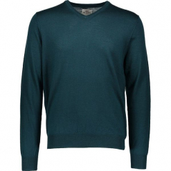 Sweter w kolorze zielonym. Zielone swetry męskie Ben Sherman, z wełny. W wyprzedaży za 195.95 zł.