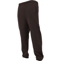 Spodnie Urban Classics basic. Brązowe spodnie na co dzień męskie Urban Classics, bez wzorów, długie. Za 191.00 zł.