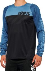 100% Koszulka męska 100% R-CORE Jersey długi rękaw black slate blue roz. S (NEW 2022). Czarne koszulki męskie z długim rękawem 100%, m, bez wzorów, z jersey, bez kołnierzyka, bez ramiączek. Za 175.24 zł.