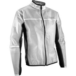 Kurtka rowerowa MTB męska Leatt RaceCover przeciwdeszczowa. Białe kurtki treningowe męskie LEATT, m, bez wzorów, bez kaptura, rowerowe. Za 199.00 zł.