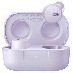Słuchawki z Mikrofonem Baseus A00023800533-00 Bluetooth. Fioletowe słuchawki bluetooth Baseus. Za 59.99 zł.
