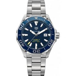 ZEGAREK TAG HEUER AQUARACER WAY201B.BA0927. Niebieskie zegarki męskie TAG HEUER, z koronki, ceramiczne. Za 10,450.00 zł.