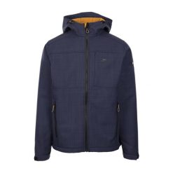 Trespass Piber- Męska kurtka Softshell Tp-75 Granatowa Marl. Niebieskie kurtki softshell męskie Trespass, m, z aplikacjami, z gumy, bez kaptura, do jazdy konnej. Za 400.99 zł.