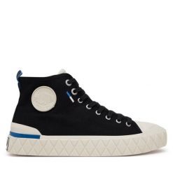 Trampki Palladium. Czarne trampki męskie Palladium, bez wzorów, bez zapięcia. Za 289.99 zł.
