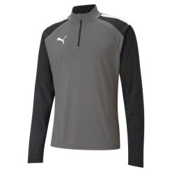 Bluza męska Puma teamLIGA 1/4 Zip Top. Białe bluzy nierozpinane męskie Puma, m, bez wzorów, bez ramiączek, bez kaptura. Za 255.94 zł.