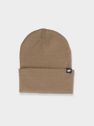 4F Czapka zimowa męska - brązowa Uniwersalny. Brązowe czapki męskie 4f, na zimę, bez wzorów. W wyprzedaży za 4.99 zł.