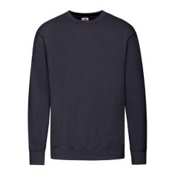 Lekka Bluza Rozpinana Unisex Dla Dorosłych. Niebieskie bluzy rozpinane męskie Fruit of the Loom, m, bez wzorów, bez ramiączek, bez kaptura. Za 71.99 zł.