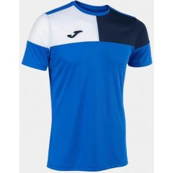 Męska Koszulka Sportowa Joma Crew - Oddychająca i Lekka. Niebieskie t-shirty sportowe męskie Joma, m, bez wzorów, z poliesteru, sportowe, bez ramiączek. Za 164.99 zł.
