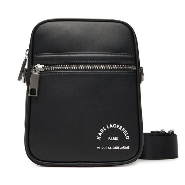 Saszetka KARL LAGERFELD. Czarne saszetki męskie KARL LAGERFELD, bez wzorów, małe. Za 399.99 zł.