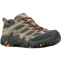 Buty Trekkingowe Męskie Merrell Moab 3 Gore-Tex. Zielone buty trekkingowe męskie Merrell, bez wzorów, z gore-texu, bez zapięcia, trekkingowe, gore-tex. Za 617.05 zł.