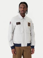 Aeronautica Militare Kurtka bomber 261AB3049UCT04290 Beżowy Regular Fit. Brązowe kurtki męskie Aeronautica Militare, m, bez wzorów, z syntetyku, bez ramiączek, bez kaptura. Za 1,349.00 zł.