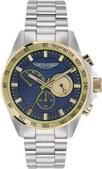 Zegarek męski Aston Martin MTRH1F505 srebrny. Szare zegarki męskie Aston Martin, srebrne. Za 1,550.00 zł.