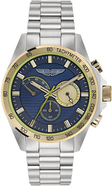Zegarek męski Aston Martin MTRH1F505 srebrny. Szare zegarki męskie Aston Martin, srebrne. Za 1,550.00 zł.