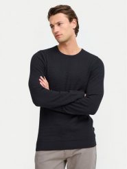 Blend Sweter 20717257 Czarny Regular Fit. Czarne kardigany męskie Blend, m, bez wzorów, z bawełny, bez ramiączek. Za 129.99 zł.