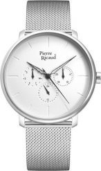Zegarek Pierre Ricaud Zegarek męski Pierre Ricaud P97169.5113QF srebrny. Szare zegarki męskie Pierre Ricaud, srebrne. Za 389.00 zł.