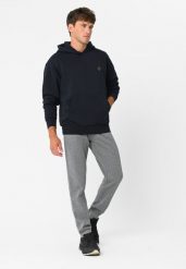 Joggery dresowe N-BEN. Spodnie na co dzień męskie Volcano, bez wzorów, z bawełny, klasyczne. Za 139.99 zł.