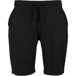 Męskie Zwykłe Szorty Casual Z Francuskiej Frotte. Czarne szorty sportowe męskie BUILD YOUR BRAND, bez wzorów, casualowe. Za 94.99 zł.
