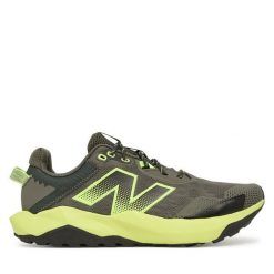 Buty do biegania New Balance. Zielone buty do biegania męskie New Balance, bez wzorów, bez zapięcia, do biegania. Za 449.99 zł.