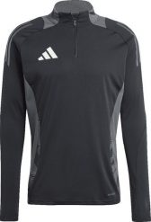 Adidas Bluza męska adidas Tiro 24 Competition Training czarna L8257 M. Czarne bluzy nierozpinane męskie ADIDAS, l, bez wzorów, bez ramiączek, bez kaptura. Za 186.20 zł.