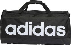 Adidas Torba sportowa Essentials Duffel L czarna (HT4745). Czarne torby sportowe męskie ADIDAS, bez wzorów. Za 126.63 zł.