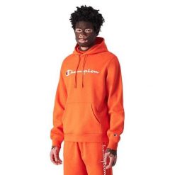 Męska Bluza Z Kapturem. Brązowe bluzy z kapturem męskie CHAMPION, m, bez wzorów, z kapturem. Za 325.99 zł.