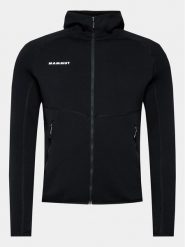 Mammut Bluza Aconcagua Ml Hooded Jacket 1014-04281-0001-115 Czarny Athletic Fit. Czarne bluzy rozpinane męskie Mammut, m, bez wzorów, z syntetyku, bez ramiączek, bez kaptura. Za 719.99 zł.