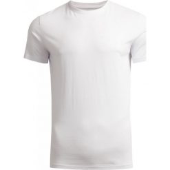 T-shirt męski TSM601 - biały - Outhorn. T-shirty męskie marki Outhorn. Za 39.99 zł.