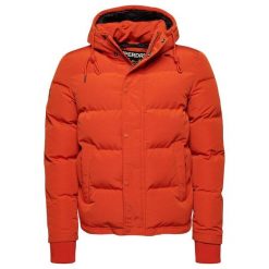 Kurtka puchowa z kapturem Superdry Everest. Brązowe kurtki męskie Superdry., m, bez wzorów, z puchu, bez ramiączek, z kapturem. W wyprzedaży za 627.30 zł.