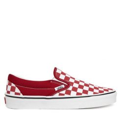 Tenisówki Vans. Czerwone trampki męskie Vans, bez wzorów, bez zapięcia. Za 249.99 zł.