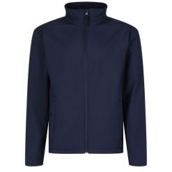 Męski Softshell Reid. Niebieskie kurtki softshell męskie Regatta, m, bez wzorów, z softshellu, bez kaptura, trekkingowe. Za 135.99 zł.