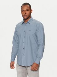 BOSS Koszula Relegant 50518304 Niebieski Regular Fit. Niebieskie koszule męskie Boss, m, bez wzorów, z bawełny, bez kołnierzyka, bez ramiączek. Za 219.99 zł.
