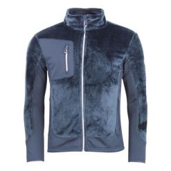 Polar Peak Mountain Chapeau. Niebieskie bluzy z polaru męskie Peak Mountain, bez wzorów, z polaru, bez ramiączek, bez kaptura. W wyprzedaży za 289.40 zł.