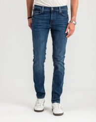 Spodnie Męskie Jeansowe Mustang Vegas Slim Denim Blue 1015045 5000 883, W36 L30. Niebieskie spodnie na co dzień męskie Mustang, bez wzorów, z bawełny, biznesowe, z standardowym stanem, długie. Za 219.99 zł.