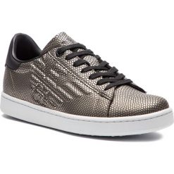Sneakersy EA7 EMPORIO ARMANI - X8X001 XK002 A854 Silver/Black. Szare buty sportowe na co dzień męskie EA7 Emporio Armani, z materiału. Za 839.00 zł.