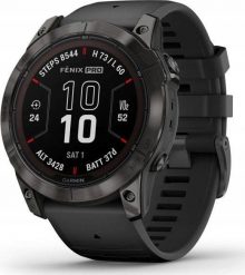 Zegarek sportowy Garmin fenix 7X Pro Sapphire Solar Czarny (010-02778-11). Czarne zegarki sportowe Garmin. Za 3,499.01 zł.