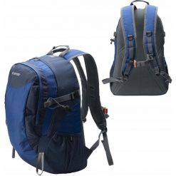 Trekkingowy plecak turystyczny Hi-Tec Murray. Niebieskie plecaki męskie Hi-tec, bez wzorów. Za 194.39 zł.