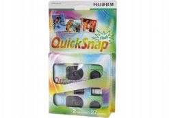 Fujifilm | 7130786 QuickSnap 400 Disposable Flash Camera (Pack of 2). Aparaty kompaktowe Fujifilm. Za 171.92 zł.