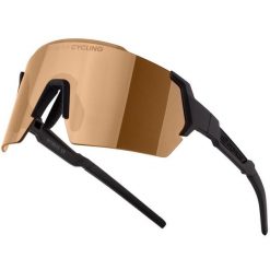 Okulary rowerowe dla dorosłych przeciwsłoneczne Force Electra. Brązowe okulary przeciwsłoneczne męskie FORCE, bez wzorów, sportowe. Za 249.00 zł.
