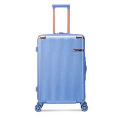 Walizka duża Semi Line. Niebieskie walizki męskie Semi-line, bez wzorów, duże. Za 259.99 zł.