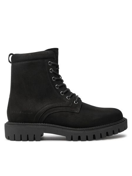 Tommy Hilfiger Trapery Casual Hilfiger Chunk Z Nbk Boot FM0FM05149 Czarny. Czarne buty zimowe męskie Tommy Hilfiger, bez wzorów, z nubiku, casualowe, bez obcasa, bez zapięcia. Za 849.99 zł.