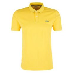 S.Oliver Koszulka Męska Polo L Żółta. Koszulki polo męskie marki S.Oliver. Za 79.00 zł.