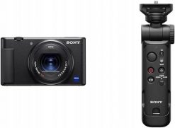 Kamera cyfrowa Sony ZV-1 Zestaw startowy Vlog kompaktowy aparat fotograficzny wideo 4K. Kamery cyfrowe SONY. Za 4,099.00 zł.