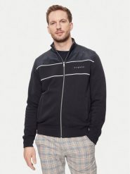 Bugatti Bluza 8750 55144A Granatowy Regular Fit. Niebieskie bluzy rozpinane męskie Bugatti, m, bez wzorów, z bawełny, bez ramiączek, bez kaptura. Za 629.99 zł.