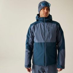 Kurtka narciarska męska z membraną Eagle III Dare 2b. Niebieskie kurtki narciarskie i snowboardowe męskie Dare 2B, na zimę, m, bez wzorów, z tkaniny, bez kaptura, narciarskie. W wyprzedaży za 499.99 zł.
