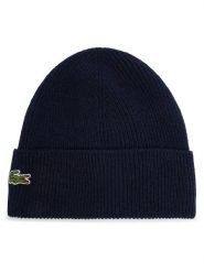 Lacoste Zestaw Szalik i Czapka RB5385 Granatowy. Niebieskie czapki męskie Lacoste, bez wzorów, z wełny. Za 529.99 zł.