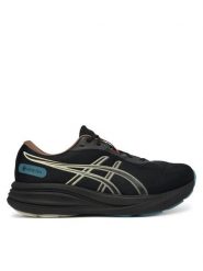 Asics Buty do biegania Gel-Pulse 17 Gtx 1011C154 Czarny. Czarne buty do biegania męskie Asics, bez wzorów, z meshu, bez zapięcia, do biegania. Za 589.99 zł.